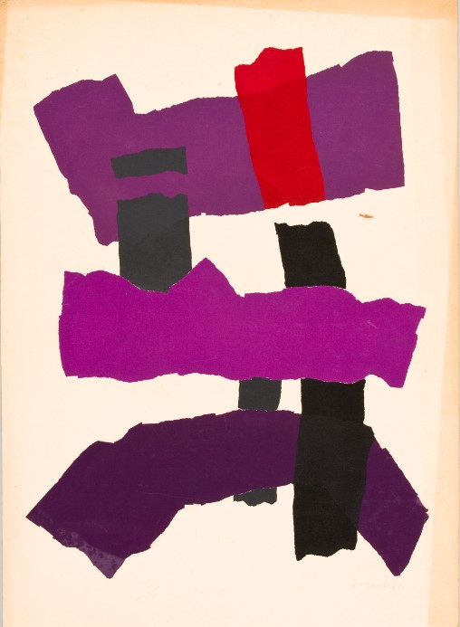 유강열, 작품, 실크스크린, 1968,  76x54.5cm, 국립중앙박물관 소장(故유강열 기증)